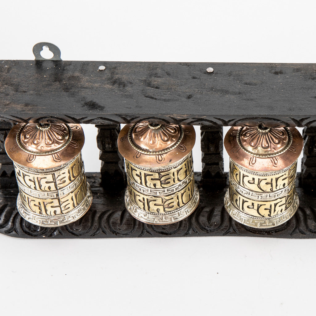 5-Piece Wall-Mounted Prayer Wheel