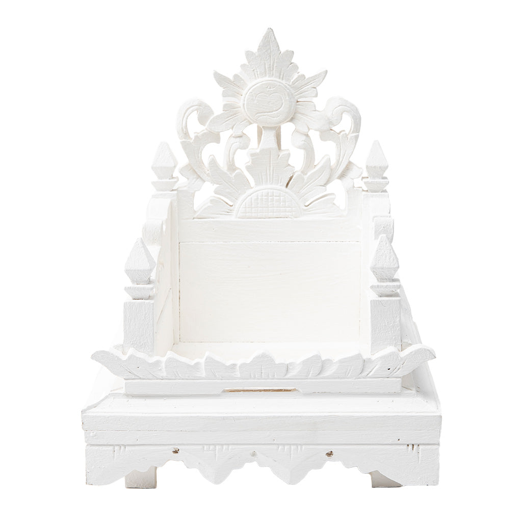 White Wooden Small Shrine