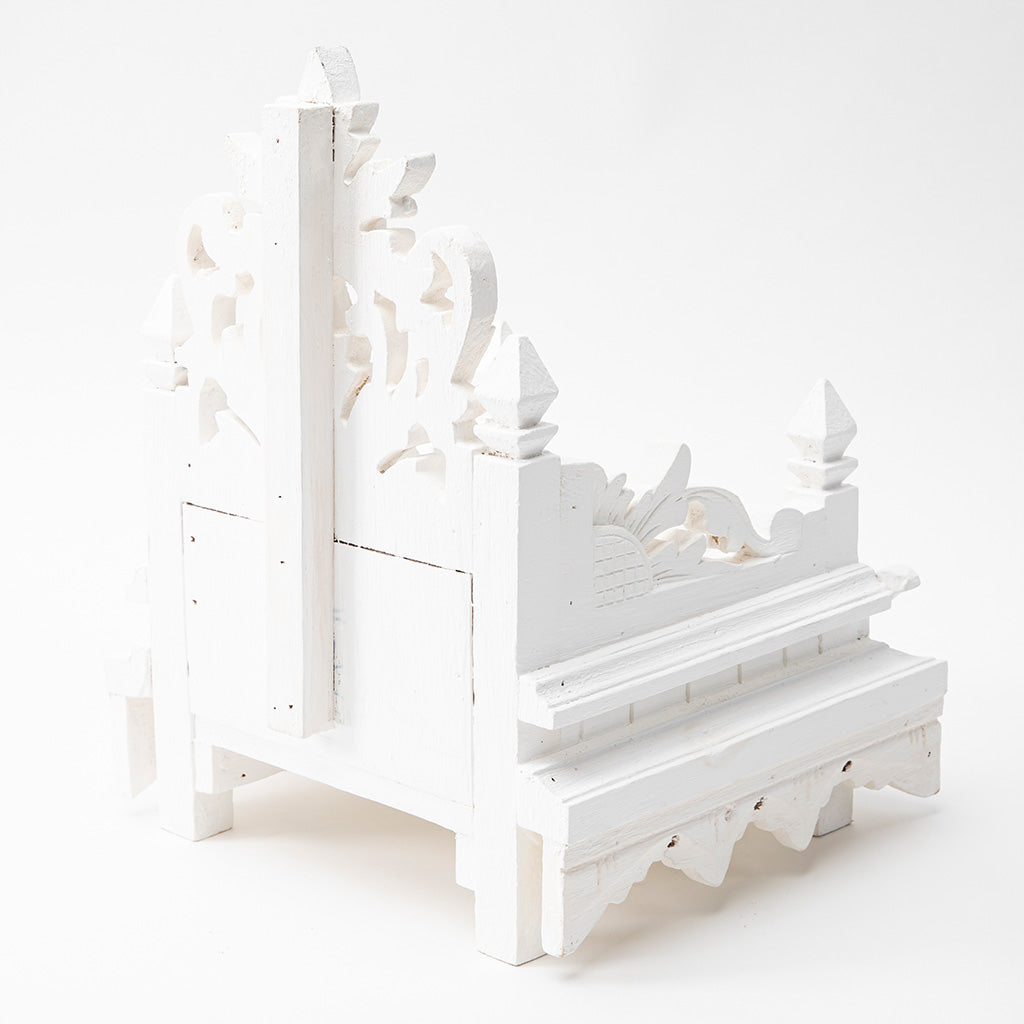 White Wooden Small Shrine