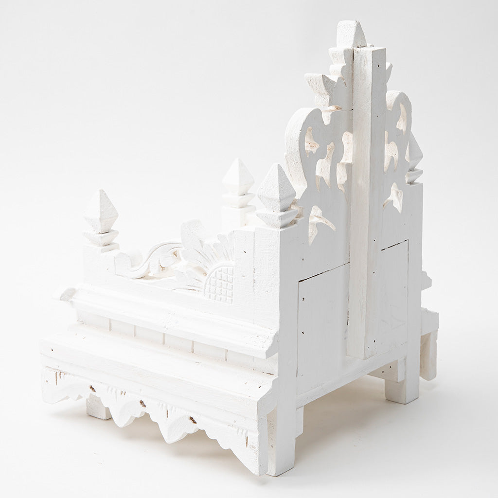 White Wooden Small Shrine