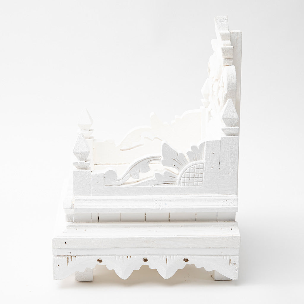 White Wooden Small Shrine