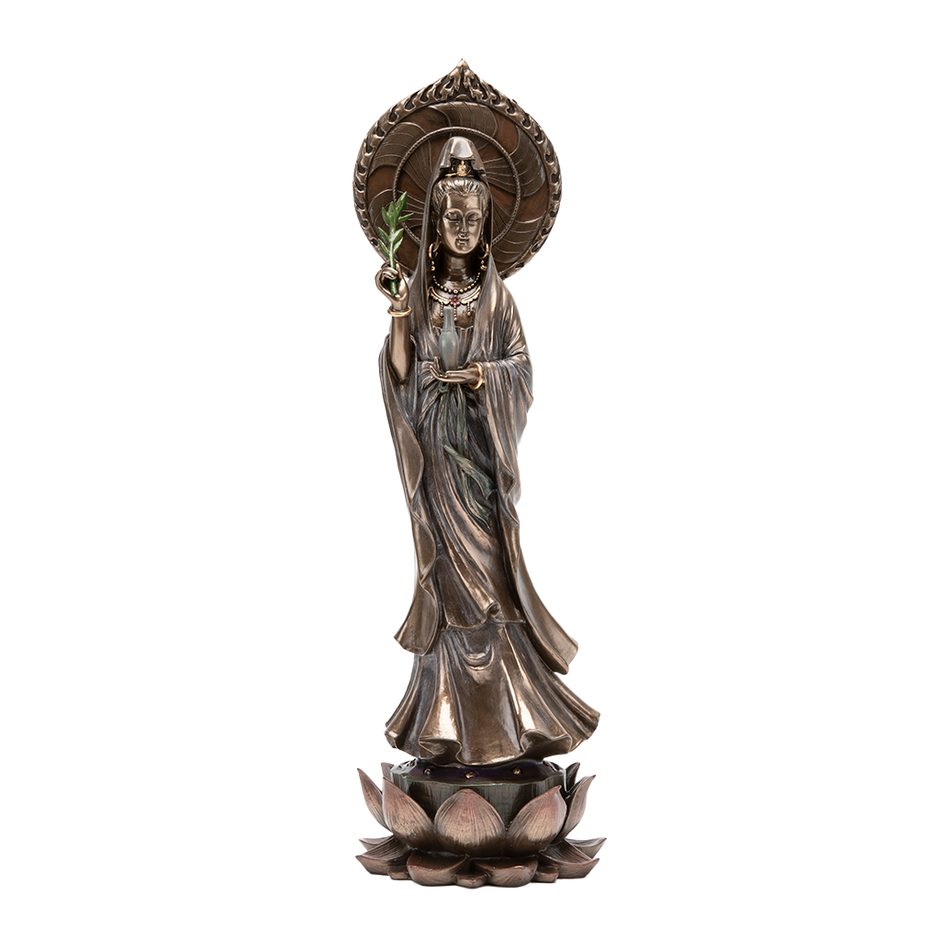 Kuan Yin Statues Chinese Goddess of Mercy DharmaCrafts