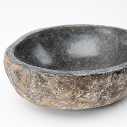 Japanese Small Stone Bowl for Zen Garden | DharmaCrafts