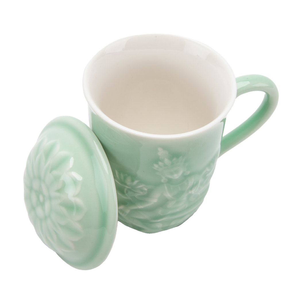 Tea Mug with Lid - Tara