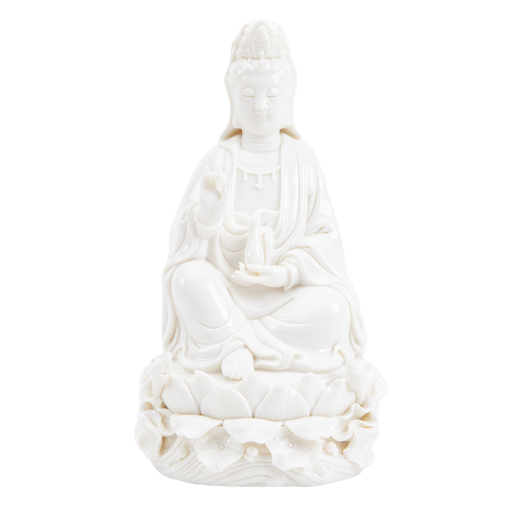 White Bodhisattva Kuan Yin Statue