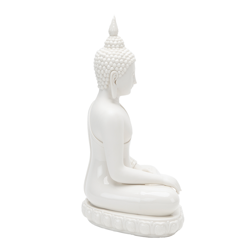 Porcelain Thai Buddha Statue