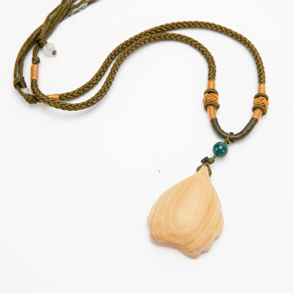 Wooden Amulet Necklace