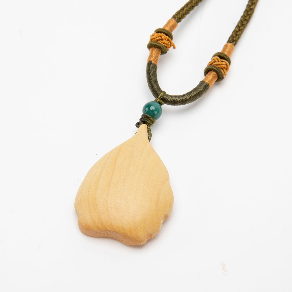 Wooden Amulet Necklace