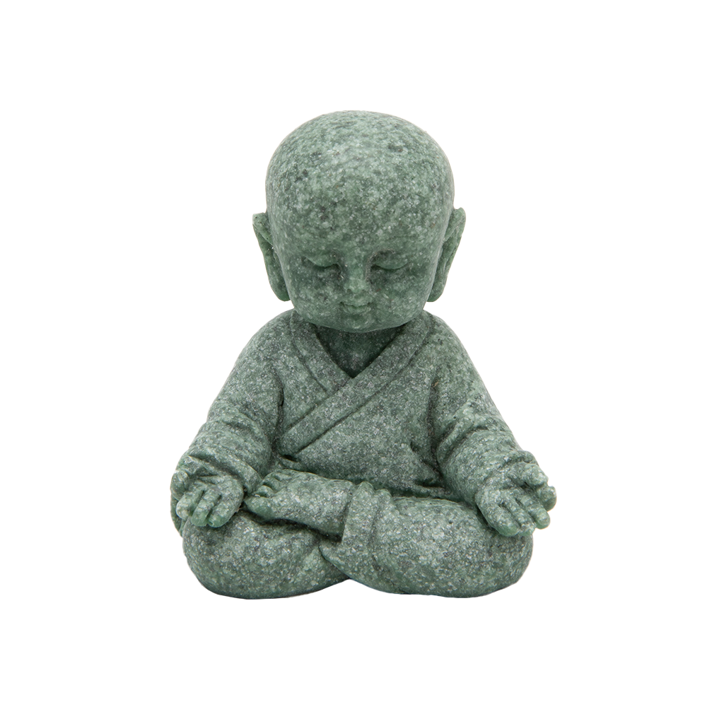 Miniature Jizo Monk Statue