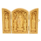 Trifold Portable Kuan Yin & Medicine Buddha Shrine