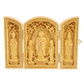 Trifold Portable Kuan Yin & Medicine Buddha Shrine