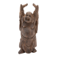 Wooden Budai Statue - 6"