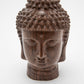 Wooden Buddha Head Statue