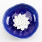 White Lotus Flower Incense Burner