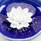 White Lotus Flower Incense Burner