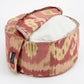 Ikat Buckwheat Hull Zafu - COVER ONLY