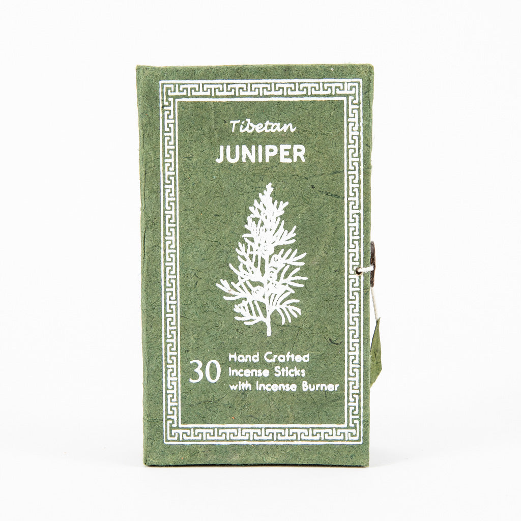 Juniper Incense Sticks with Burner