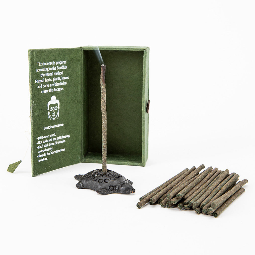 Juniper Incense Sticks with Burner