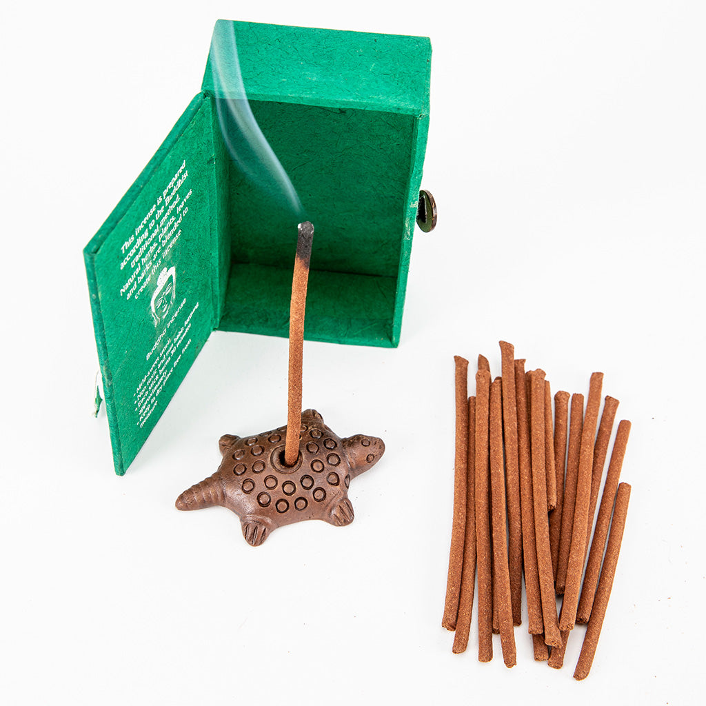 Jasmine Incense Sticks with Burner