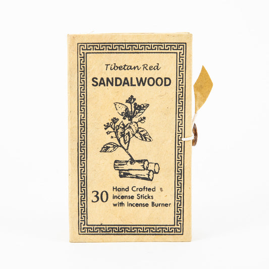 Tibetan Sandalwood Incense with Burner