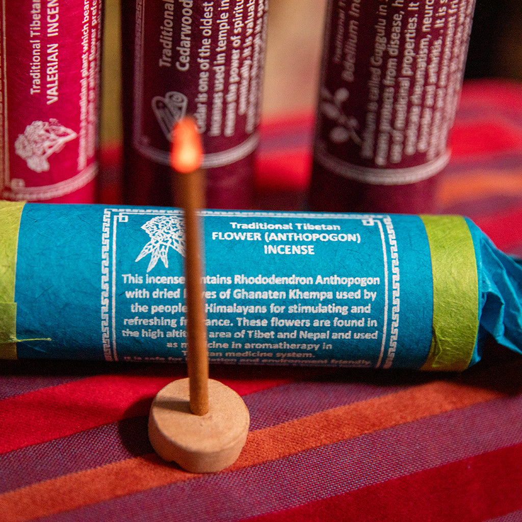 Tibetan Rhododendron Flower Incense Sticks