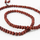 Red Rudraksha Mala and Bracelet