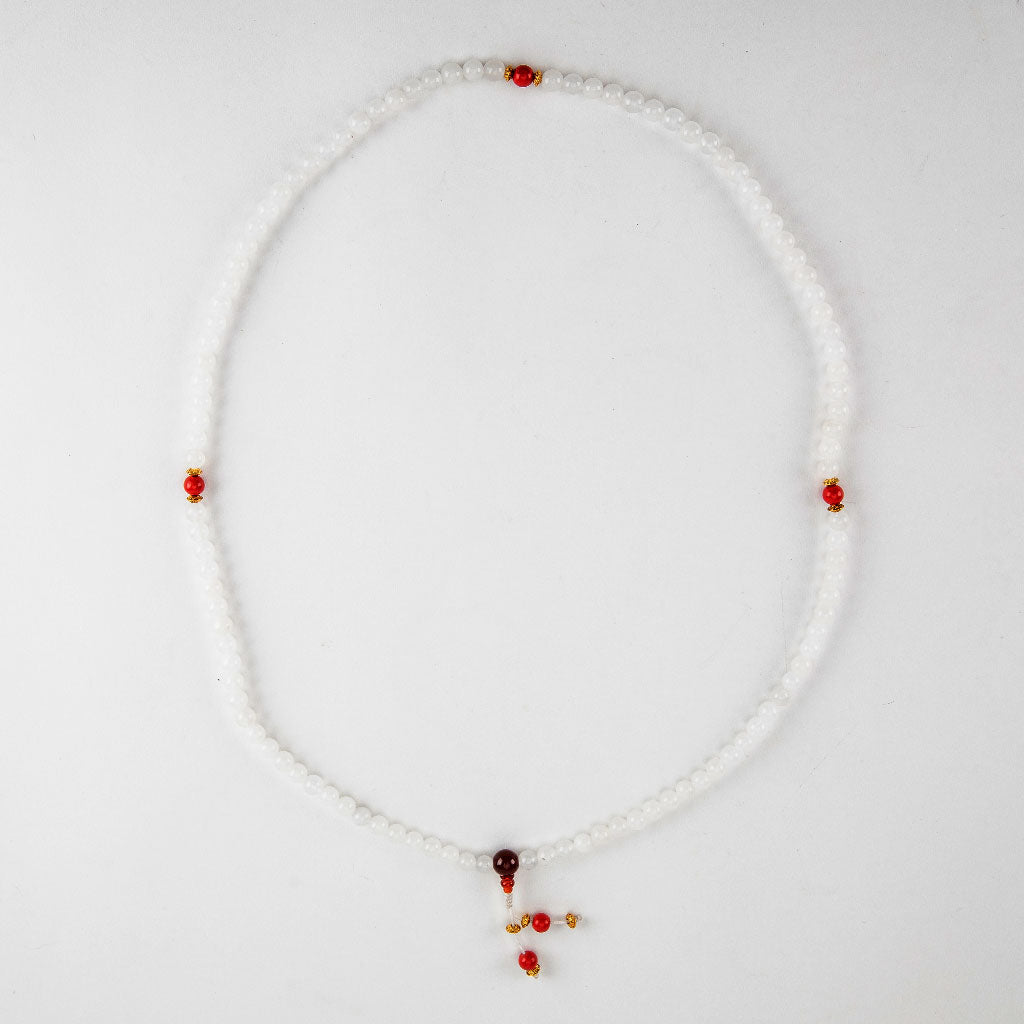 White Onyx Mala