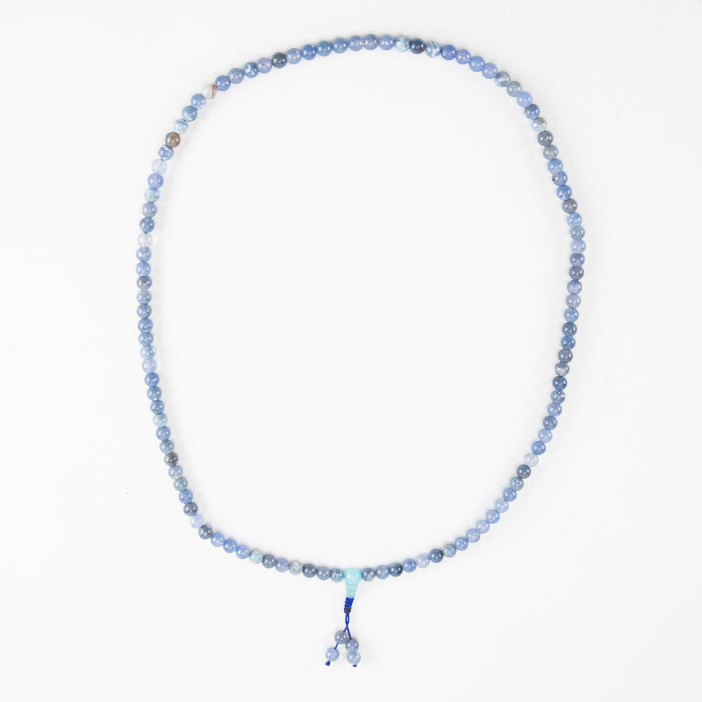 Blue Lace Agate Mala