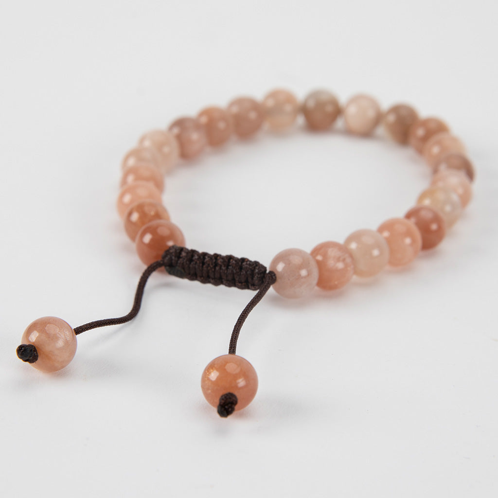 Adjustable Sunstone Bracelet