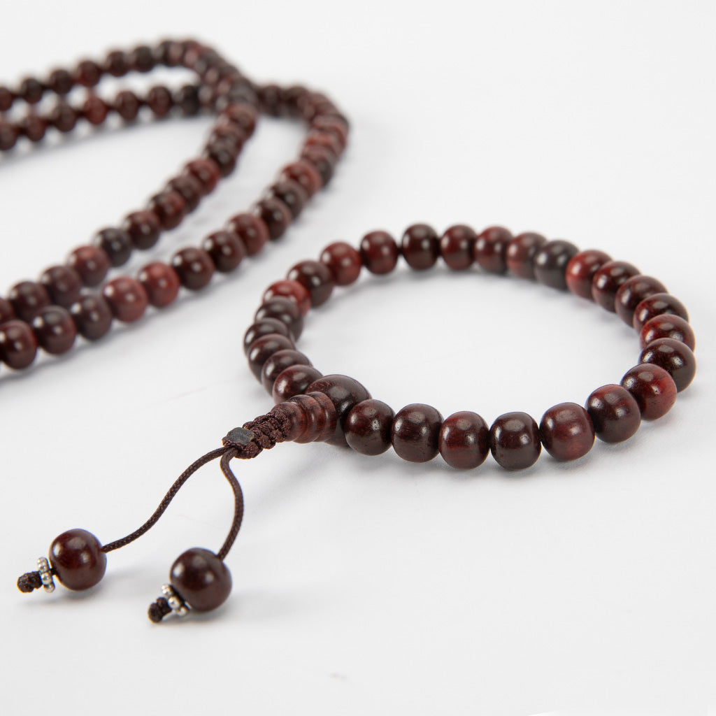 Rosewood Mala Beads Set