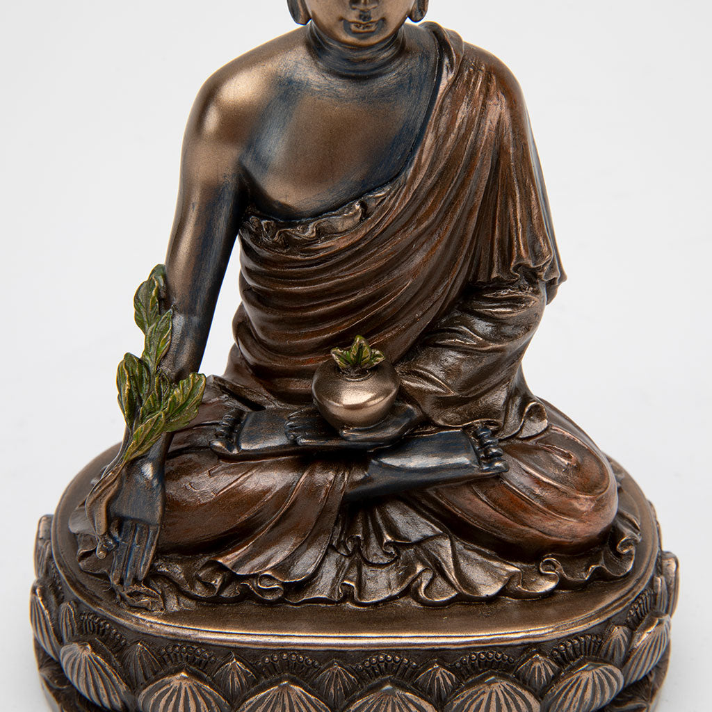 Small Bronze Medicine Buddha Statue