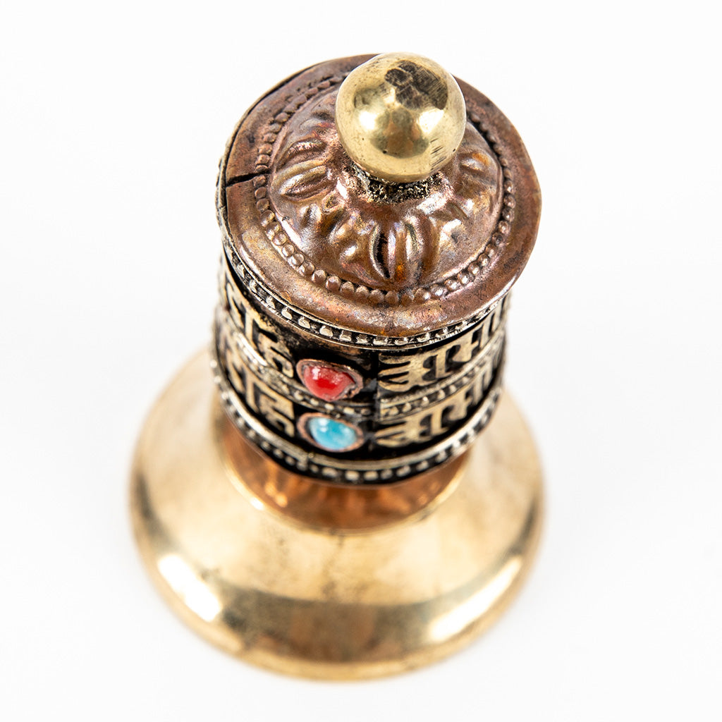 Miniature Standing Prayer Wheel