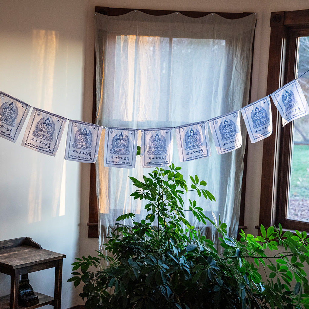 Om Mani Nepalese Prayer Flags