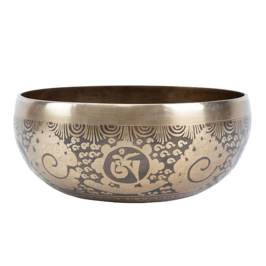 Om Tibetan Singing Bowl