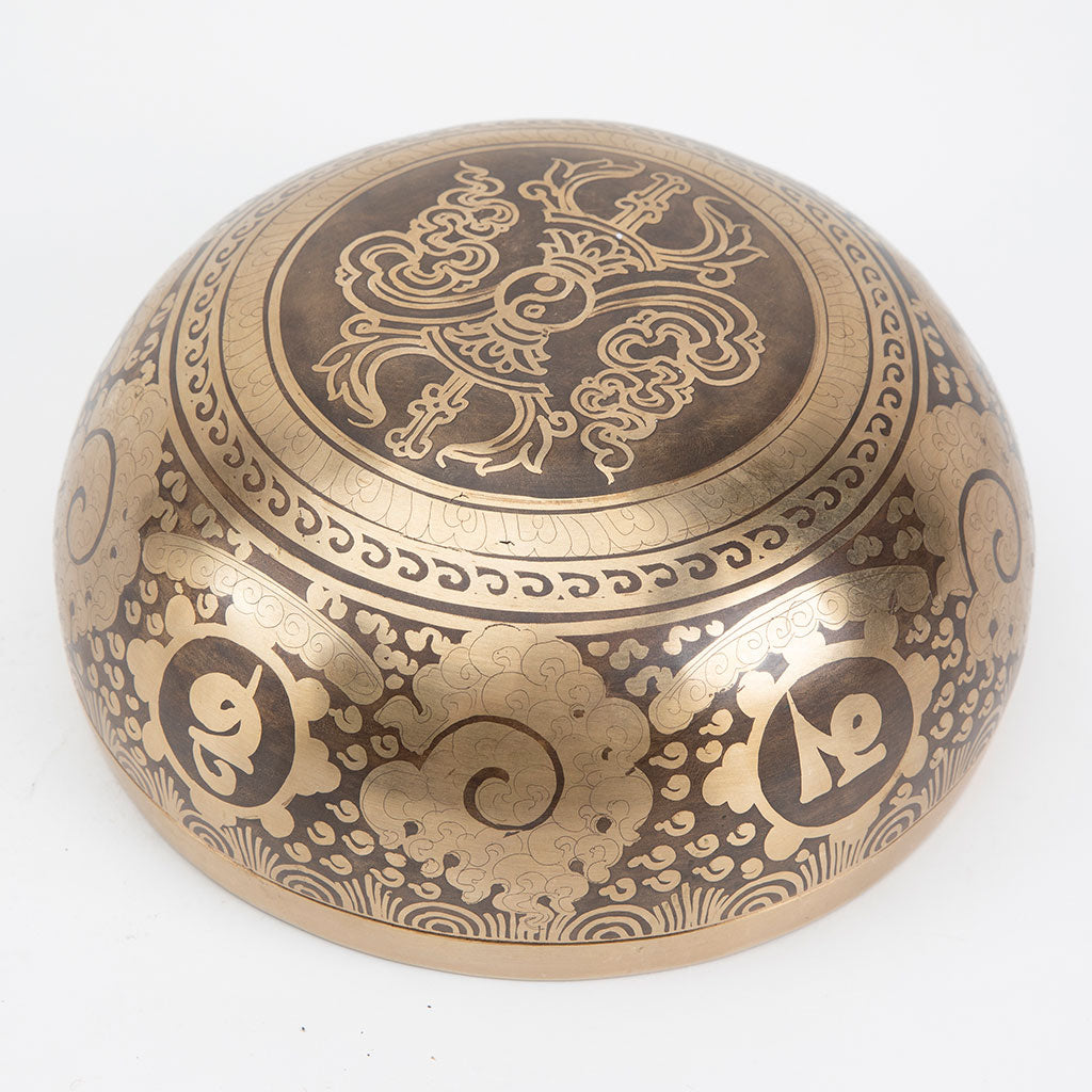 Om Tibetan Singing Bowl