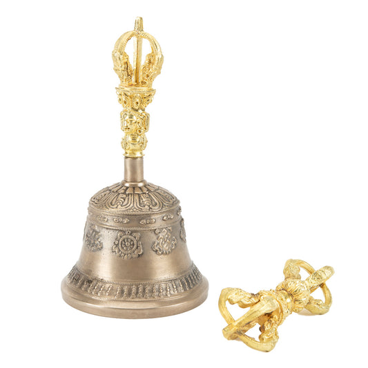 Eight Auspicious Symbols Bell & Dorje