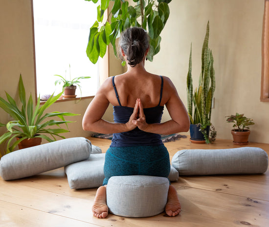 Handmade Yoga Mat  Fitness Exercise Meditation Accessories