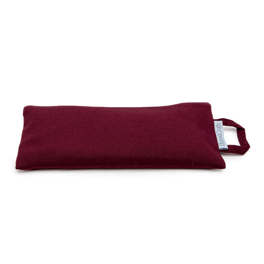 DharmaCrafts Weighted Eye Pillow in Maroon