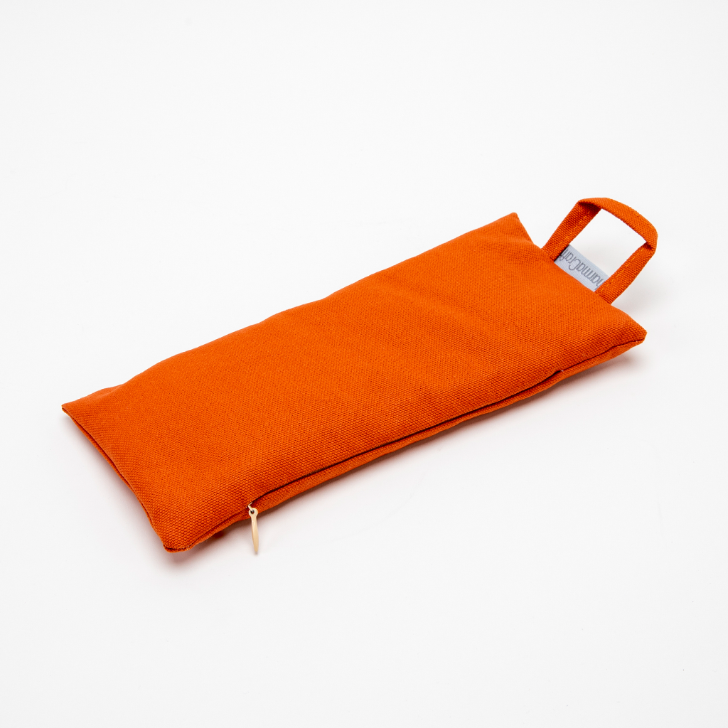 DharmaCrafts Weighted Eye Pillow in Pumpkin