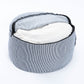 Denim Buckwheat Hull Zafu - COVER ONLY