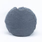 Denim Buckwheat Hull Zafu - COVER ONLY