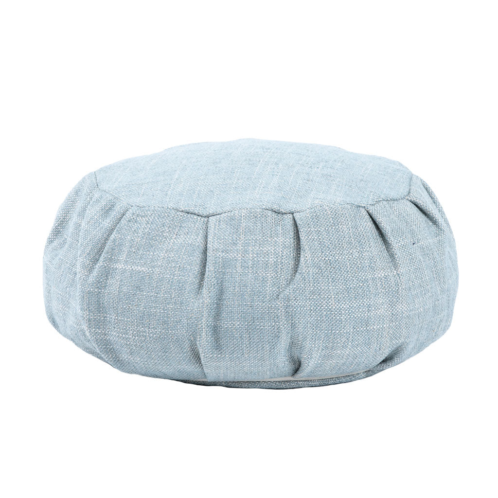 Large Floor Pillow with Linen hotsell Cover and Organic Filling - Yoga Meditation Cushion from Blue Linen