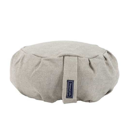 Storm Gray Buckwheat Hull Zafu - COVER ONLY