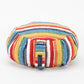 Textured Stripe Buckwheat Hull Zafu
