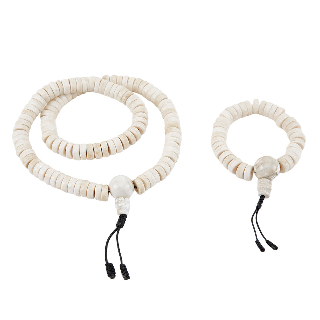 Conch & Yak Bone Mala Set