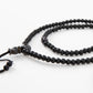 Onyx Skull Mala Bead Set