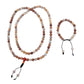 Simple Jasper Mala Beads Set