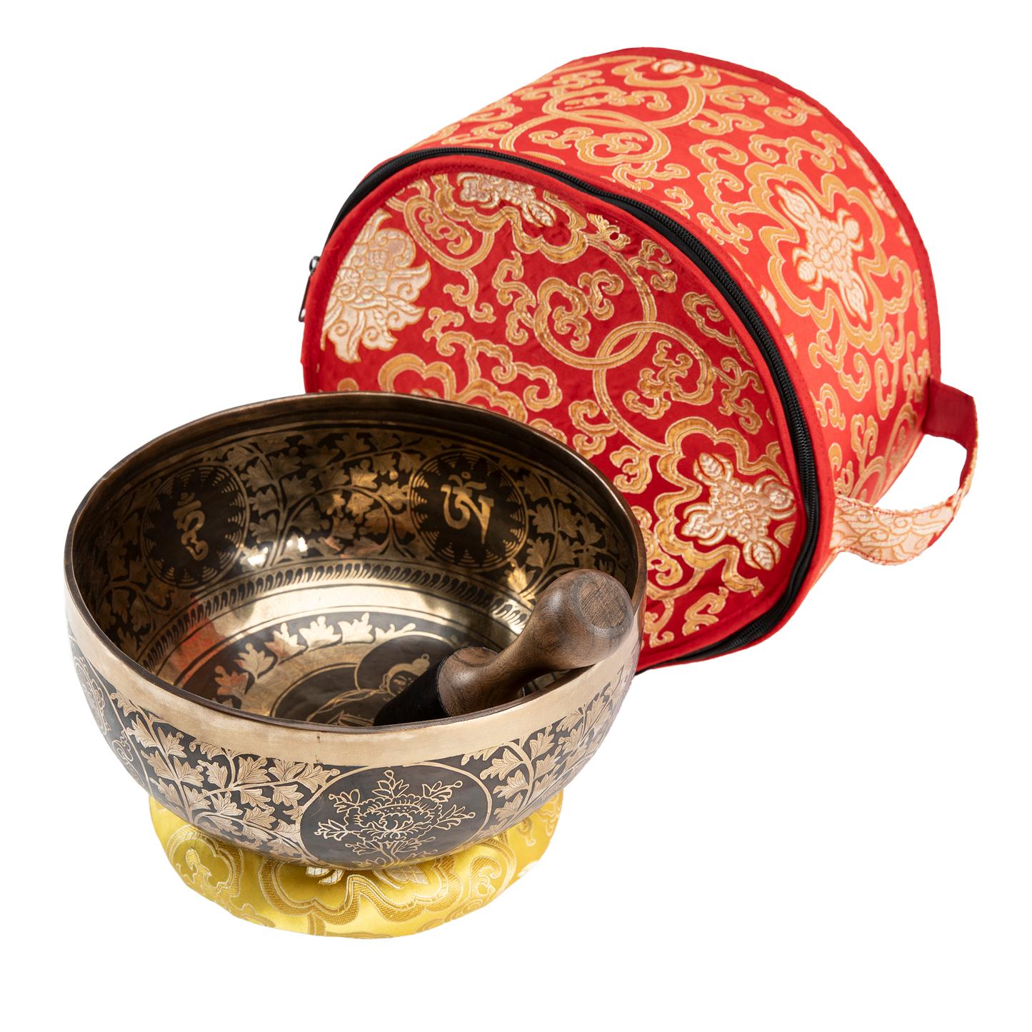 Sound Healing Singing Bowl Set, 9.5"