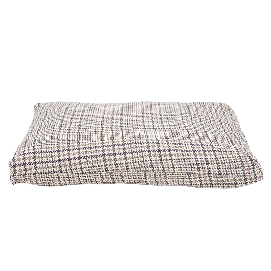 Houndstooth Plaid Zabuton - COVER ONLY