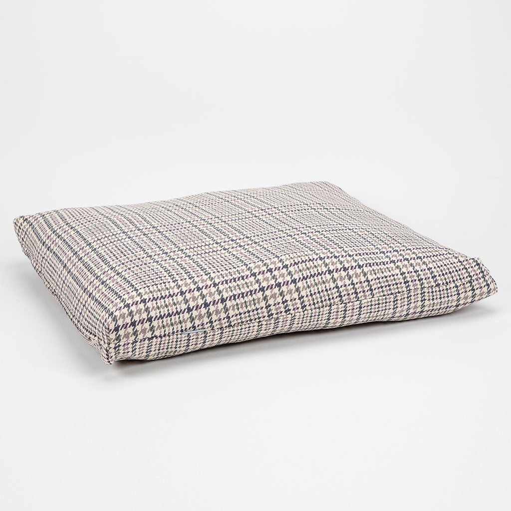 Houndstooth Plaid Zabuton - COVER ONLY